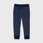 Toddler Boys' Jacquard Knit Jogger Pull-on Pants - Cat & Jack Navy
