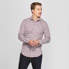 Men's Long Sleeve Button-down Shirt - Goodfellow & Co Berry Cobbler