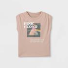 Girls' Pink Floyd Short Sleeve Graphic T-shirt - Pink