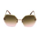 Women's Circle Sunglasses - A New Day Bright Gold