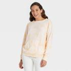 Women's Tie-dye Sweatshirt - Knox Rose Cream