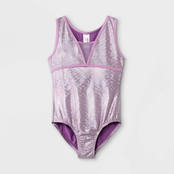 Girls' Shimmer Animal Gymnastics Leotard - Cat & Jack