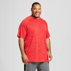 Men's Big & Tall Tech T-shirt - C9 Champion - Scarlet Heather