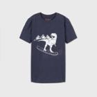 Boys' Dinosaur Graphic Short Sleeve T-shirt - Cat & Jack Navy