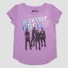 Disney Girls' Descendants Cool Short Sleeve T-shirt - Purple