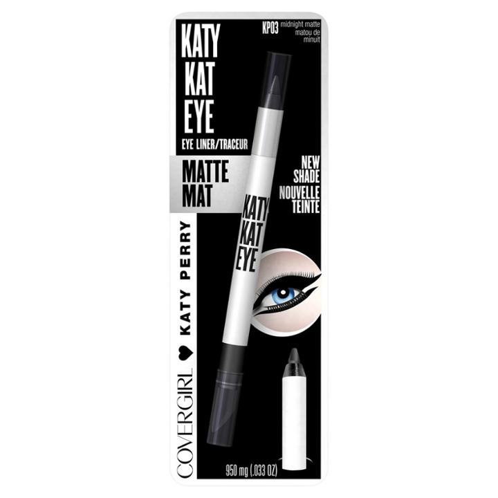 Covergirl Katy Kat Eyeliner Kp03 Midnight Matte