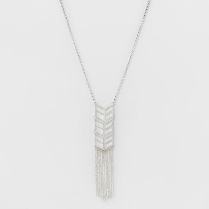 Ladder Tassel Pendant Long Necklace - A New Day