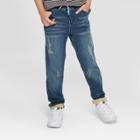 Boys' Knit Denim Harem Jogger Pants - Art Class Indigo