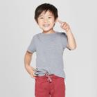 Toddler Boys' Short Sleeve T-shirt - Cat & Jack Heather Gray