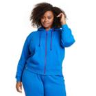 Women's Plus Size Zip-up Hoodie - Lego Collection X Target Blue
