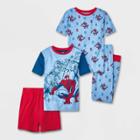 Boys' Marvel Spider-man 4pc Pajama