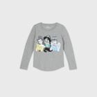 Girls' Disney Princess Long Sleeve T-shirt - Gray