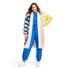 Women's Plus Size Color Block Stripe Cardigan - Lego Collection X Target