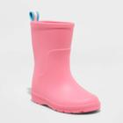 Target Toddler's Totes Cirrus Tall Rain Boots - Pink 7-8, Toddler Unisex