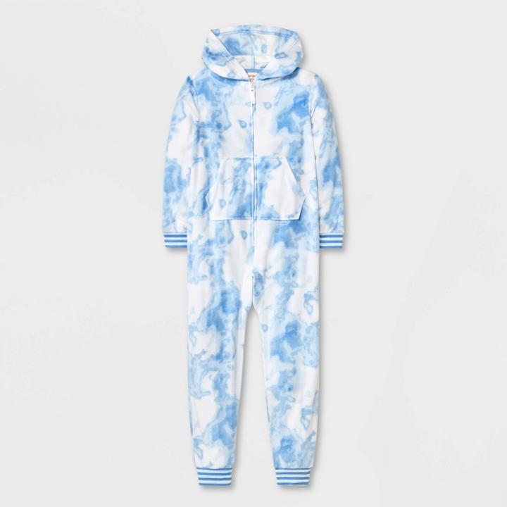 Girls' Union Suit - Cat & Jack Blue Tie-dye