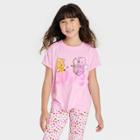Girls' Care Bears Love Valentine's Day Graphic T-shirt - Pink