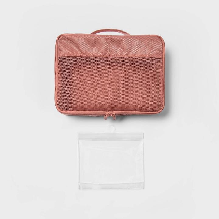Made By Design 2pc Medium Packing Cube Set Pink -