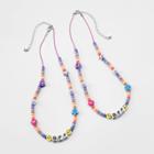 Girls' 2pk Bff Beaded Necklace Set - Cat & Jack , Red