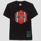Men's Star Wars Galaxy's Edge Tie-fighter Short Sleeve T-shirt - Black