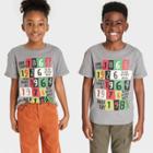 No Brand Black History Month Kids' Dates Short Sleeve T-shirt - Gray