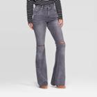Petitewomen's High-rise Flare Jeans - Universal Thread Gray