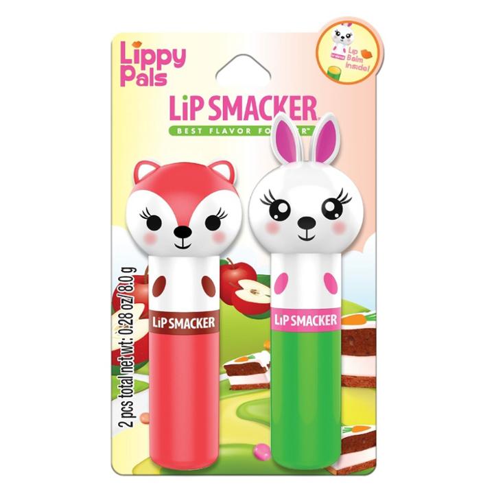 Lip Smackers Lip Smacker Lippy Pals Fox And Bunny Lip Balm -.28oz, Clear