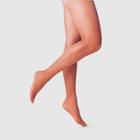 Women's 20d Sheer Ct Nudes - A New Day Caramel M/l, Size: Medium/large, Brown