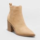 Women's Whitney Heeled Boots - Universal Thread Natural