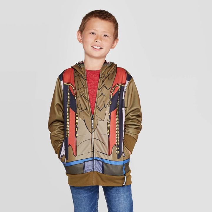 Boys' Fortnite Long Sleeve Sweatshirt - Brown M, Boy's,