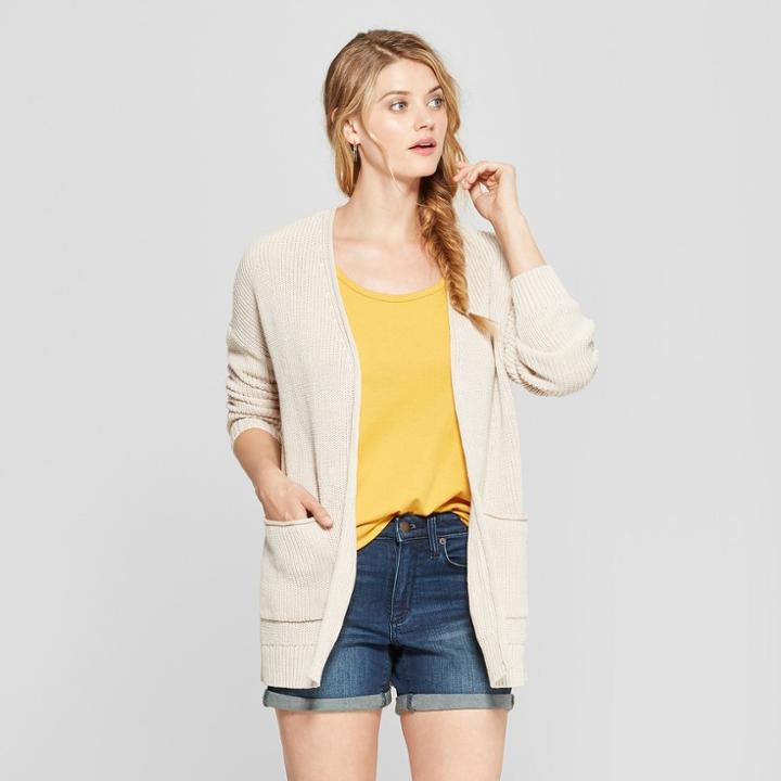 Women's Open Layering Cardigan - Universal Thread Cream (ivory)