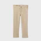 Toddler Girls' Stretch Uniform Ponte Pants - Cat & Jack Khaki