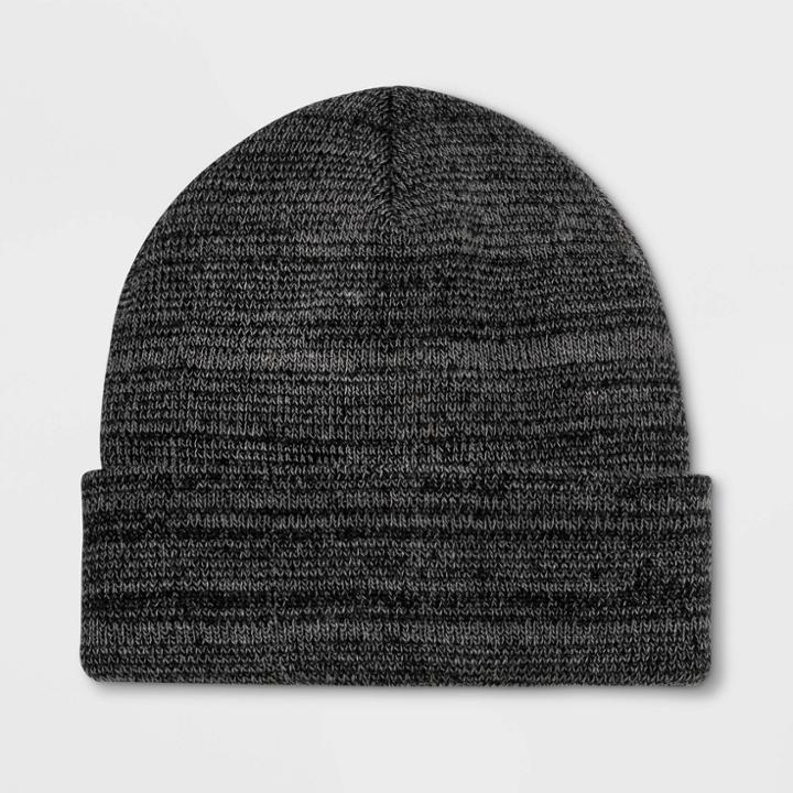 Boys' Cuffed Beanie - Cat & Jack Gray