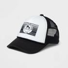 Women's Malibu Surf Club Trucker Hat - Wild Fable Black