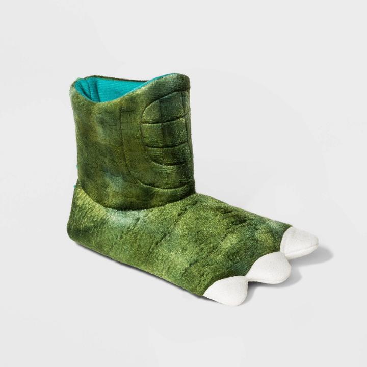 Toddler Boys' Slipper Boots - Cat & Jack Dark Green