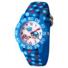 Boys' Marvel Emoji Captain America Plastic Time Teacher Watch - Blue, Boy's