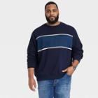 Men's Big & Tall Fleece Sweatshirt - Goodfellow & Co Blue