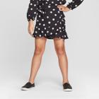 Girls' Woven Shorts - Art Class Black