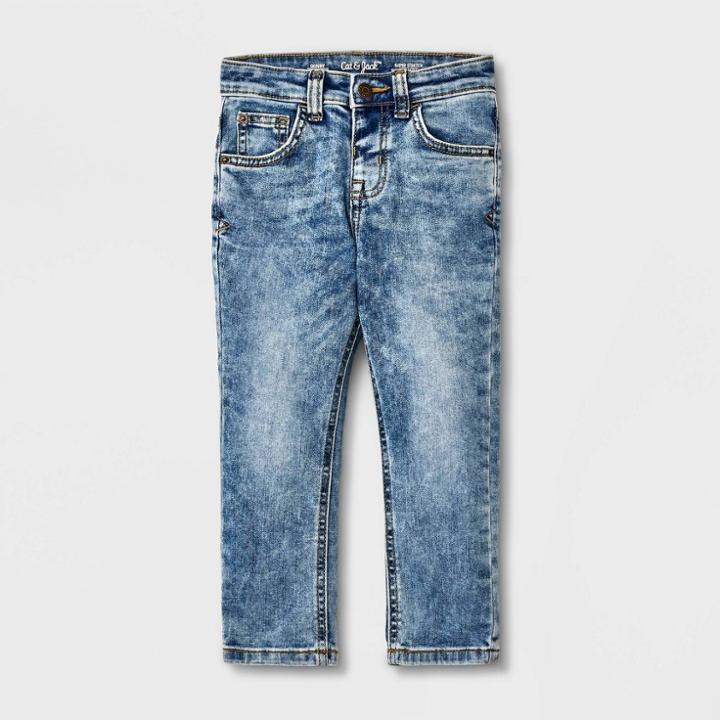 Toddler Boys' 2pk Skinny Fit Pants - Cat & Jack