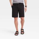 Men's 9 Slim Fit Chino Shorts - Goodfellow & Co Black