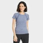 Women's Seamless Short Sleeve T-shirt - All In Motion Sapphire