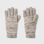 Women's Fleece Lined Tech Touch Gloves - Universal Thread Oatmeal