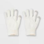 Women's Tech Touch Knit Gloves - Wild Fable Cream, Ivory