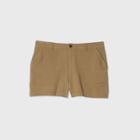 Women's Plus Size Mid-rise Utility Shorts - Ava & Viv