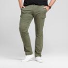 Men's Big & Tall Slim Fit Cargo Pants - Goodfellow & Co Olive (green)