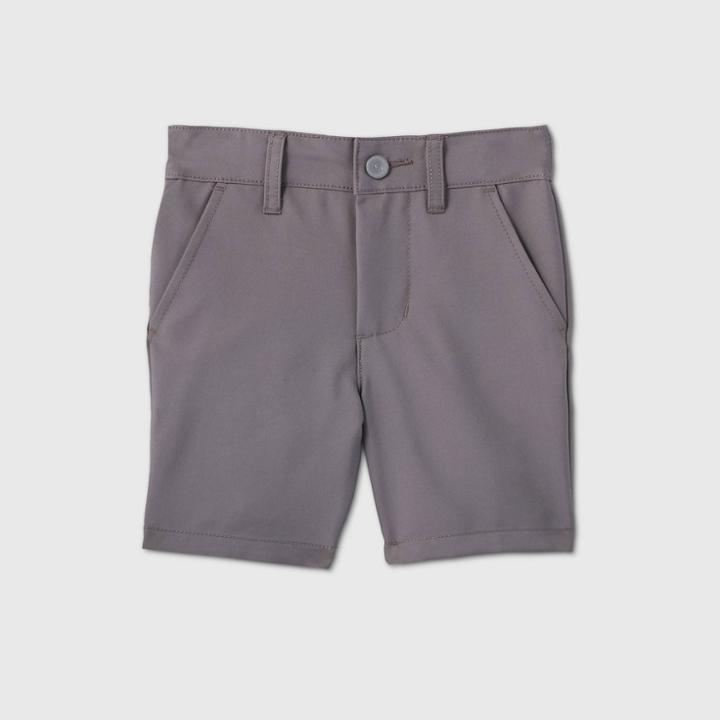 Toddler Boys' Quick Dry Uniform Shorts - Cat & Jack Gray