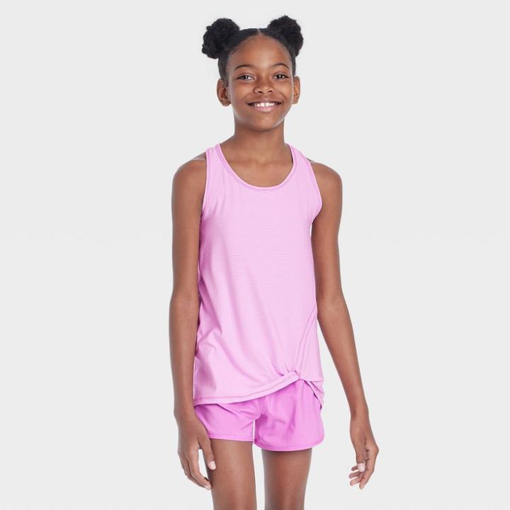 Girls' Studio Tank Top - All In Motion Light Purple