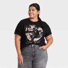 Merch Traffic Women's Plus Size Sam Hunt Short Sleeve Graphic T-shirt - Black