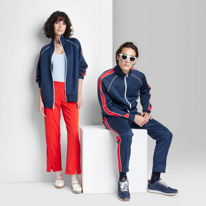 Adult Casual Fit Track Jacket - Original Use Blue
