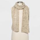 Women's Cable Oblong Scarf - Universal Thread Oatmeal