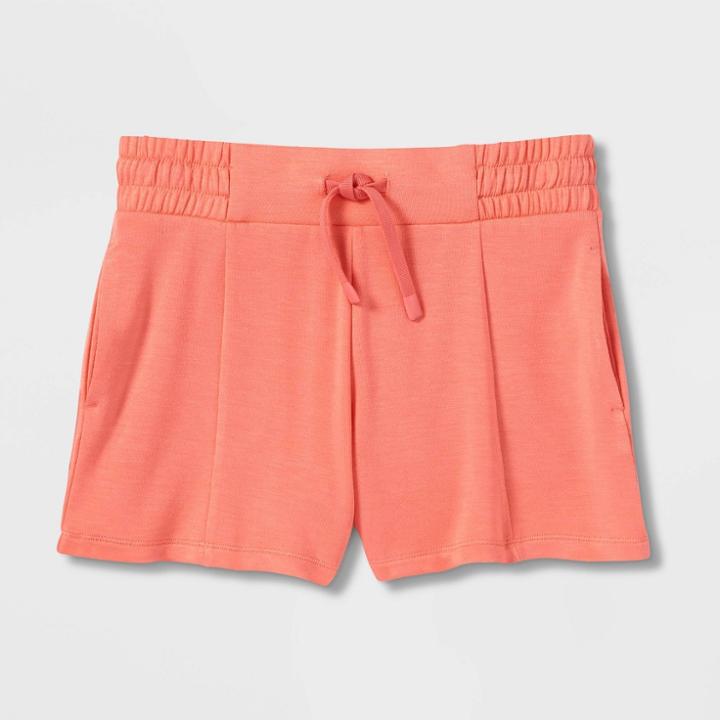 Girls' Soft Shorts - All In Motion Blush